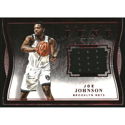 2015-16 Panini Luxe Memorabilia Die Cuts Red #16 Joe Johnson/99