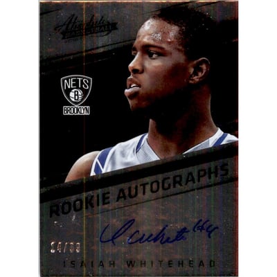 2016-17 Absolute Memorabilia Rookie Autographs #27 Isaiah Whitehead