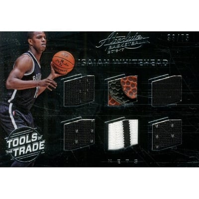 2016-17 Absolute Memorabilia Tools of the Trade Rookie Materials Six #2 Isaiah Whitehead