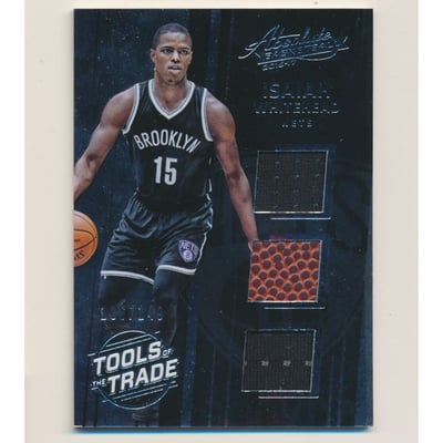 2016-17 Absolute Memorabilia Tools of the Trade Rookie Materials Trio #2 Isaiah Whitehead