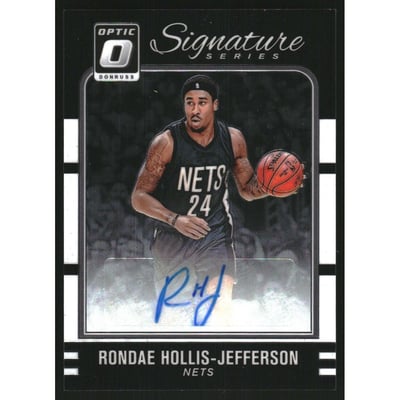 2016-17 Donruss Optic Signature Series #41 Rondae Hollis-Jefferson