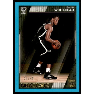 2016-17 Hoops Teal #295 Isaiah Whitehead