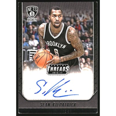 2016-17 Panini Threads Autographs #10 Sean Kilpatrick