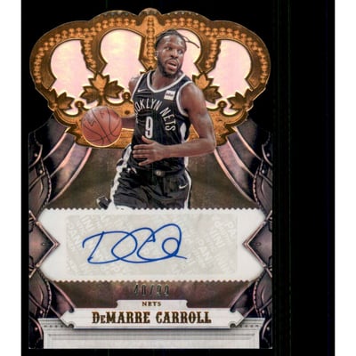 2017-18 Crown Royale Crown Autographs #35 DeMarre Carroll/99