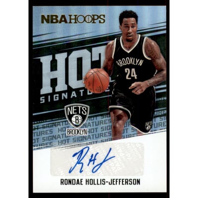 2017-18 Hoops Hot Signatures #13 Rondae Hollis-Jefferson