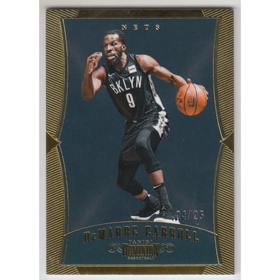 2017-18 Panini Dominion Gold #86 DeMarre Carroll