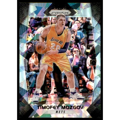 2017-18 Panini Prizm Prizms Blue Ice #156 Timofey Mozgov