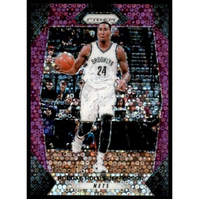 2017-18 Panini Prizm Prizms Fast Break Purple #153 Rondae Hollis-Jefferson