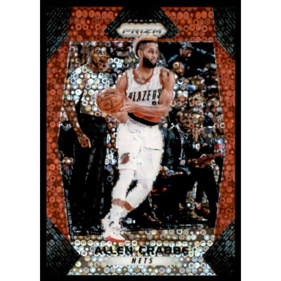 2017-18 Panini Prizm Prizms Fast Break Red #143 Allen Crabbe