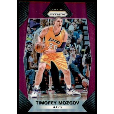 2017-18 Panini Prizm Prizms Purple #156 Timofey Mozgov
