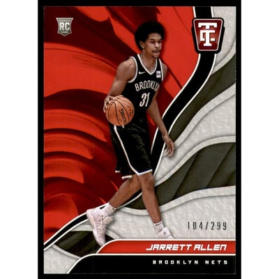 2017-18 Totally Certified #121 Jarrett Allen RC