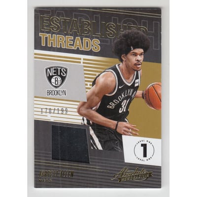 2018-19 Absolute Memorabilia Established Threads #26 Jarrett Allen/199