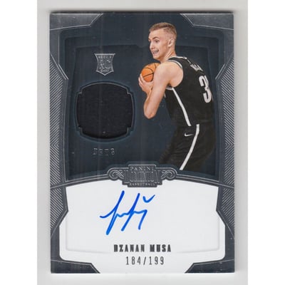 2018-19 Panini Dominion #142 Dzanan Musa JSY AU