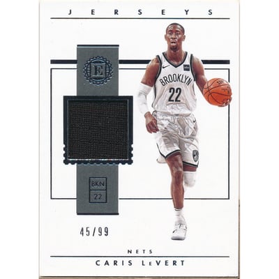 2018-19 Panini Encased Jerseys #26 Caris LeVert