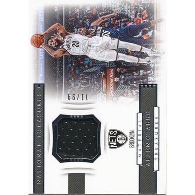 2018-19 Panini National Treasures Material Treasures #4 Allen Crabbe/99