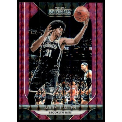 2018-19 Panini Prizm Mosaic Purple #38 Jarrett Allen