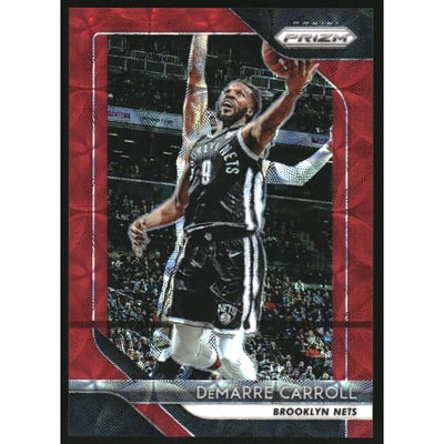 2018-19 Panini Prizm Prizms Choice Red #218 DeMarre Carroll
