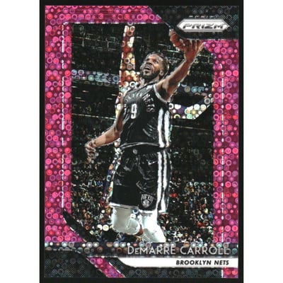2018-19 Panini Prizm Prizms Fast Break Pink #218 DeMarre Carroll