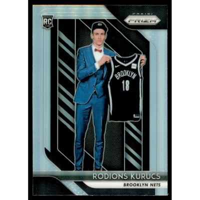 2018-19 Panini Prizm Prizms Silver #188 Rodions Kurucs