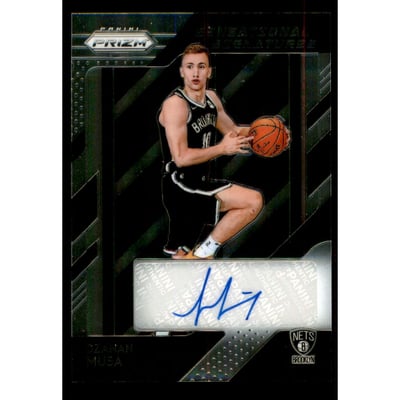 2018-19 Panini Prizm Sensational Signatures #89 Dzanan Musa