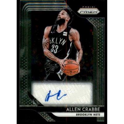 2018-19 Panini Prizm Signatures #9 Allen Crabbe