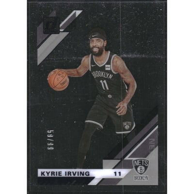 2019-20 Clearly Donruss Blue #4 Kyrie Irving
