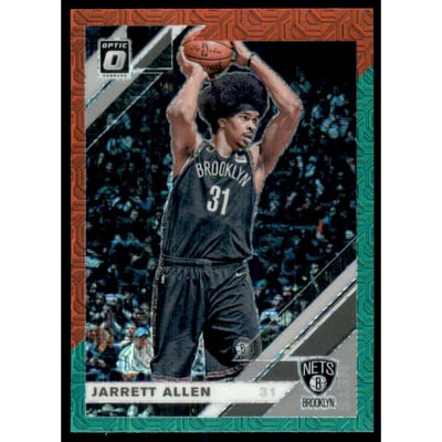2019-20 Donruss Optic Choice Red and Green #142 Jarrett Allen