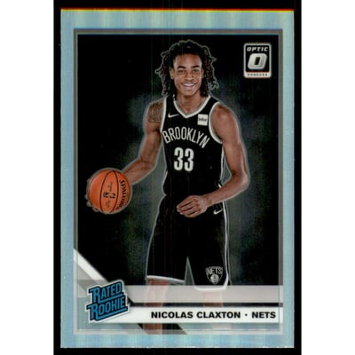 2019-20 Donruss Optic Holo #171 Nicolas Claxton RR