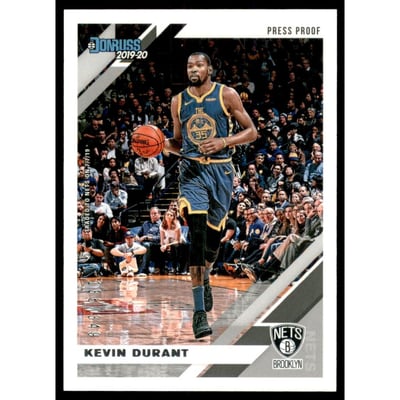 2019-20 Donruss Press Proof Silver #66 Kevin Durant