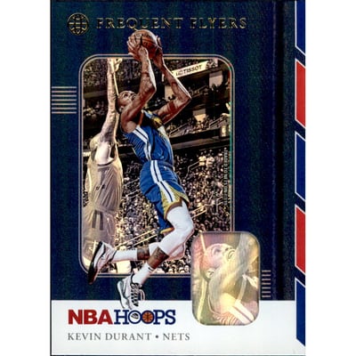 2019-20 Hoops Frequent Flyers Holo #1 Kevin Durant