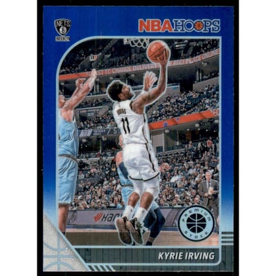 2019-20 Hoops Premium Stock Prizms Blue #11 Kyrie Irving