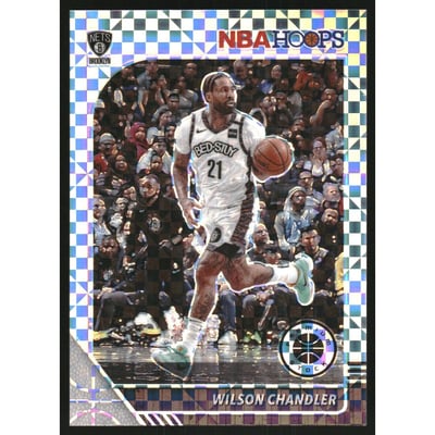 2019-20 Hoops Premium Stock Prizms Premium Set #86 Wilson Chandler