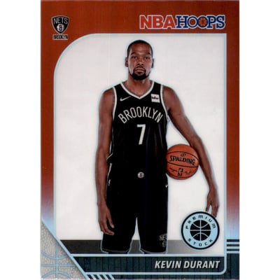 2019-20 Hoops Premium Stock Prizms Red #61 Kevin Durant