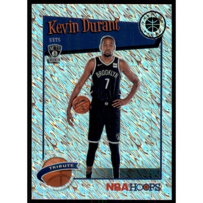 2019-20 Hoops Premium Stock Prizms Shimmer #284 Kevin Durant