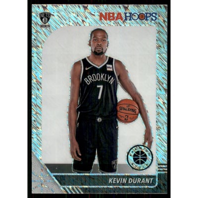 2019-20 Hoops Premium Stock Prizms Shimmer #61 Kevin Durant