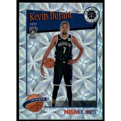 2019-20 Hoops Premium Stock Prizms Silver Scope #284 Kevin Durant