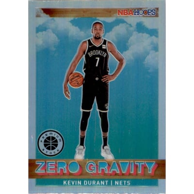 2019-20 Hoops Premium Stock Zero Gravity Holo #9 Kevin Durant