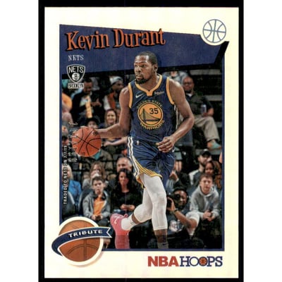 2019-20 Hoops Silver #284 Kevin Durant