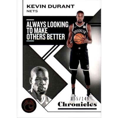 2019-20 Panini Chronicles Red #49 Kevin Durant