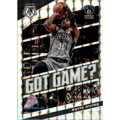 2019-20 Panini Mosaic Got Game? Mosaic #15 Kyrie Irving