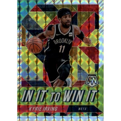 2019-20 Panini Mosaic In It to Win It #13 Kyrie Irving