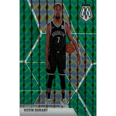 2019-20 Panini Mosaic Mosaic Green #1 Kevin Durant