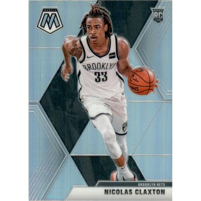 2019-20 Panini Mosaic Silver #236 Nicolas Claxton