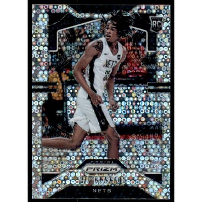 2019-20 Panini Prizm Prizms Fast Break #292 Nicolas Claxton