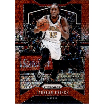 2019-20 Panini Prizm Prizms Fast Break Red #203 Taurean Prince