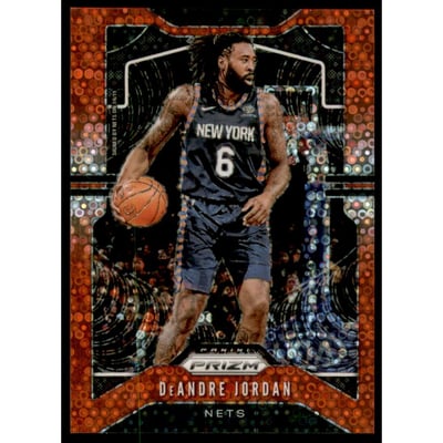 2019-20 Panini Prizm Prizms Fast Break Red #243 DeAndre Jordan