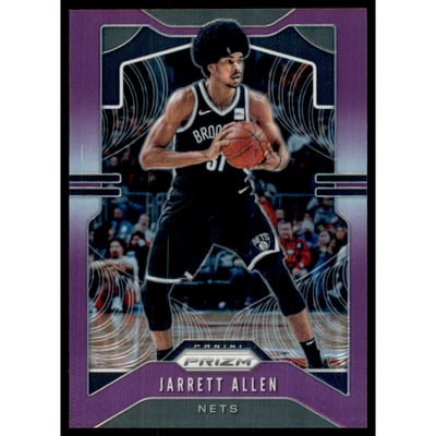 2019-20 Panini Prizm Prizms Purple #47 Jarrett Allen