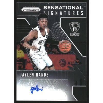 2019-20 Panini Prizm Sensational Signatures #76 Jaylen Hands