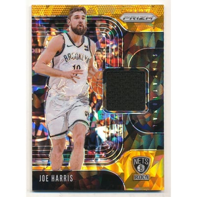 2019-20 Panini Prizm Sensational Swatches Prizms Orange Ice #63 Joe Harris