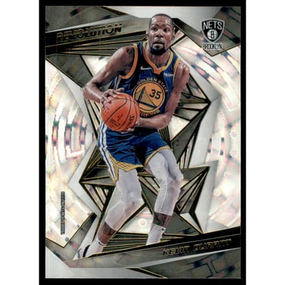 2019-20 Panini Revolution Fractal #43 Kevin Durant